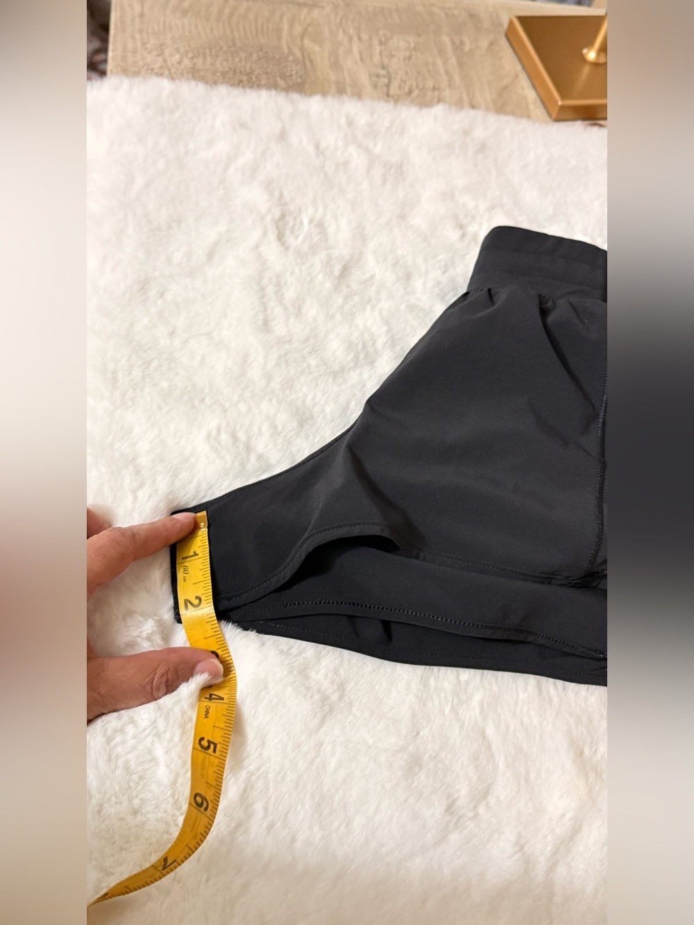 lululemon athletica Black Layered Running Shorts - Picture 6 of 9